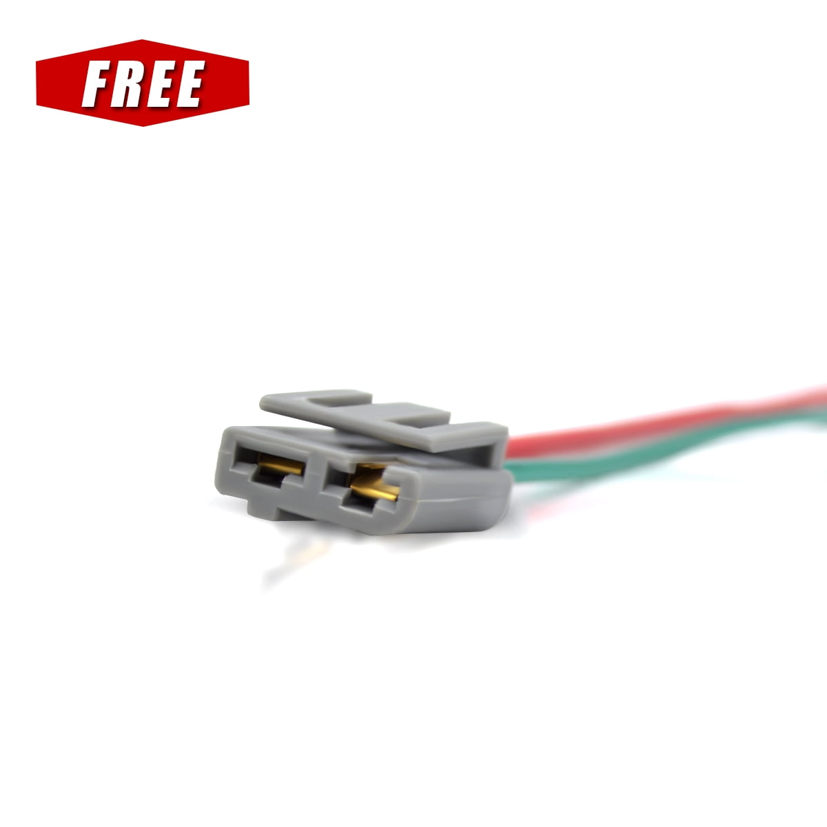 Distributor & Spark Plug Wire Fit for SBF Ford Small Block Free Pigtail Battery Wiring Harness