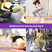 Hip Thrust Belt for Dumbbells Heavy, Booty Belt for Hip Thrust, Slip-Resistant Padding Hip Thrust Belt for Gym or Home Workouts