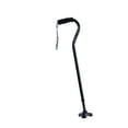 thumbnail image 3 of HurryCane Go Offset Handle Free-Standing Cane, Walking Stick with Comfort Grip, Black, 350lbs., 3 of 5
