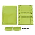 thumbnail image 2 of Spacious Storage Bin with Excellent Load Bearing, Easy Assembly and Wheels, Stackable Storage Bin for Clothes and More, Folding Box for Home and Outdoor Organization, 2 of 7
