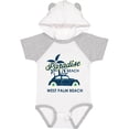 thumbnail image 3 of Inktastic Paradise Beach in West Palm Beach with Palm Trees and Car Boys or Girls Baby Bodysuit, 3 of 5