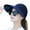 Navy Blue, variant on Sun Hats for Women Wide Brim Sun Hat Packable UV Protection Visor Floppy Womens Beach Cap