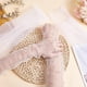 thumbnail image 3 of 2 pares de guantes largos abullonados transparentes de tul blanco (2 estilos diferentes), guantes abullonados transparentes con perlas y mangas largas, guantes de tul blanco con perlas., 3 of 6