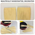 thumbnail image 4 of 1 Set 20 Pcs Non-stick Wooden Spatulas Small Turners Cooking Shovels (Log Color), 4 of 7