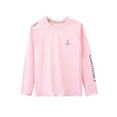 thumbnail image 3 of FAHXNVB Boys Long Sleeve Crewneck T-Shirts Quick Dry Moisture Wicking Althletic Soft Solid Color Tees Tops Fashion Comfortable Shirts 3-15 Years, 3 of 8
