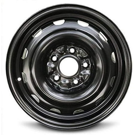 Wheel Rim for 2008-2010 Chrysler Town and Country 16x6.5 in Painted Black Steel Rim Direct Fit