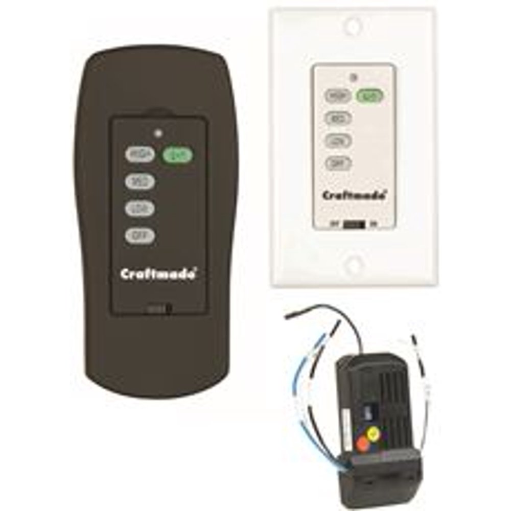 Craftmade Universal Remote Control For Ceiling Fan With Light Kit, Hand