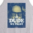 thumbnail image 2 of The Big Lebowski - In Dude We Trust - Men's Jersey Tank Top, 2 of 4