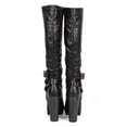 thumbnail image 4 of New Women Breckelles Celine-14 Leatherette Knee High Strap Riding Riding Boot Sz, 4 of 5