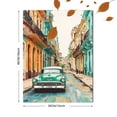 thumbnail image 3 of Vintage Havana Street Scene Canvas Print/Wall Art， Perfect for Living Room， Bedroom， Office， Dining Room， and Hallway Decoration., 3 of 8
