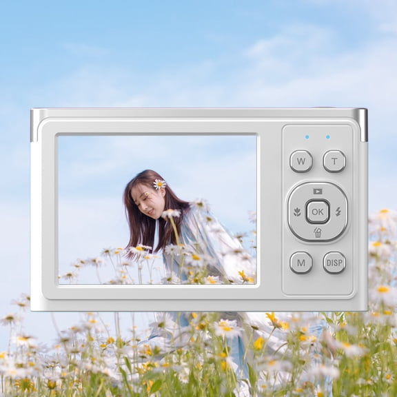 Digital Camera,1080P Camera Vlogging Camera Video Camera LCD Screen 16X Digital Zoom 50MP Rechargeable Point And Camera
