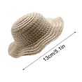 thumbnail image 2 of Sombrero Mini de Paja para Mascotas | Material de Paja Natural Hecho a Mano | Accesorio Elegante y Lindo para Sol | Sombrero Ligero Pequeño para Cabeza de Mascotas | Decoración para Casita de, 2 of 2