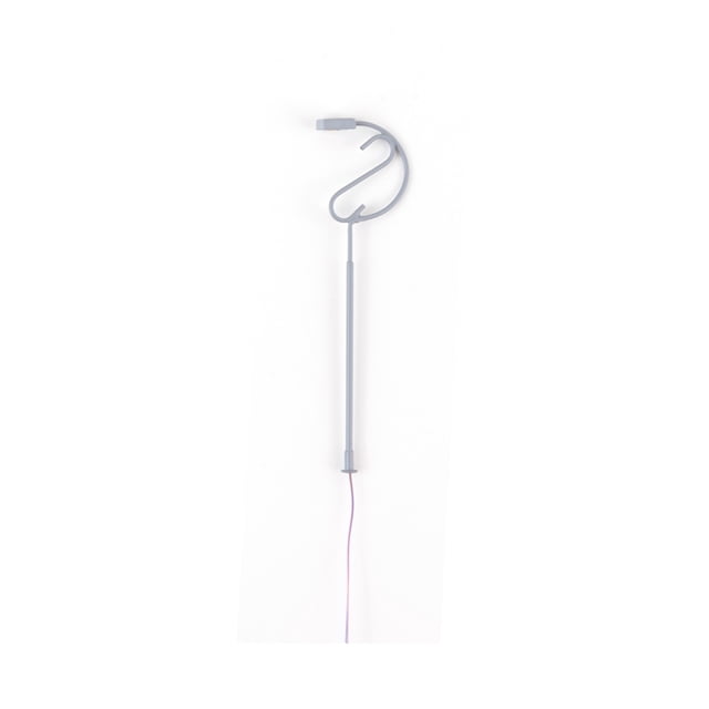 Matsuzay Modelo de farola para exteriores, juguetes de paisaje, tamaño a escala, lámparas de ferrocarril, blanco cálido, miniatura, LED, farola de Artesanía Gris (luz blanca) Matsuzay HA066620-05