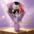 thumbnail image 4 of Ouuluon Flower Bouquet Artificial Silk Flower Bouquet with Tote Bag, Graduation Season Keepsake Gift for Classmates Friends Family, 4 of 6