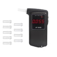 thumbnail image 2 of Graflsoa Testeur d'Alcool Numérique Portable avec Écran Rétroéclairé, 10 Embouts, Unités Réglables (AT-858) - Sans Batterie Incluse, 2 of 7