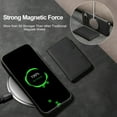 thumbnail image 4 of ELEHOLD For Google Pixel 9 / 9 Pro Case, PU Leather 2-in-1 Magnetic Detachable Leather Credit Card Slot Shockproof Wallet Case Cover For Google Pixel 9 / 9 Pro ,Black, 4 of 8