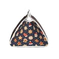 thumbnail image 3 of Lsque Holiday Gingerbreads Printed Long Tissue Box Cover Holder, Facial Paper Organizer Dispenser,Triangle with Bottom Belt, PVC Leather Decorative Organizer, 3 of 9