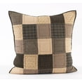 thumbnail image 2 of VHC Brands Kettle Grove Home Decor, Quilted Pillow, Black, 16x16, 2 of 2
