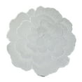 thumbnail image 2 of Miyuadkai Hot-Selling Silver Foil Stamped Round Table Mat, Non-Slip Vinyl Placemats for Kitchen Dining Table, Elegant Holiday Wedding Party Centerpiece Decor, Pressed Floral Design, 2 of 6