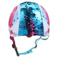 thumbnail image 4 of LittleMissMatched Mermaid Sequin Multi-Sport Child's Helmet, Teal, 4 of 9