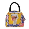 thumbnail image 2 of 7L Volume Handheld Insulated Reusable Meal Tote Lunch Bags Tongue Sticking Out in Laughter, 2 of 6