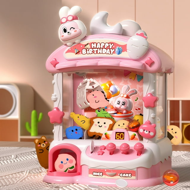 QIPOPIQ Machines à Griffes pour Enfants et Adultes, Jouets Machines à Griffes, Machine de Jeu Électronique à Griffes pour Fête Action de Grâce avec Prix Machines à Griffes