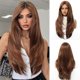 thumbnail image 1 of Yanonmyfd Black Wigs for Women Long Wig with Bangs Natural Straight Wigs Synthetic Hair Heat Resistant Wigs for Daily Party Cosplay Wear, 1 of 38
