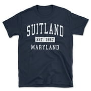 Suitland Maryland Classic Established Men's Cotton T-Shirt