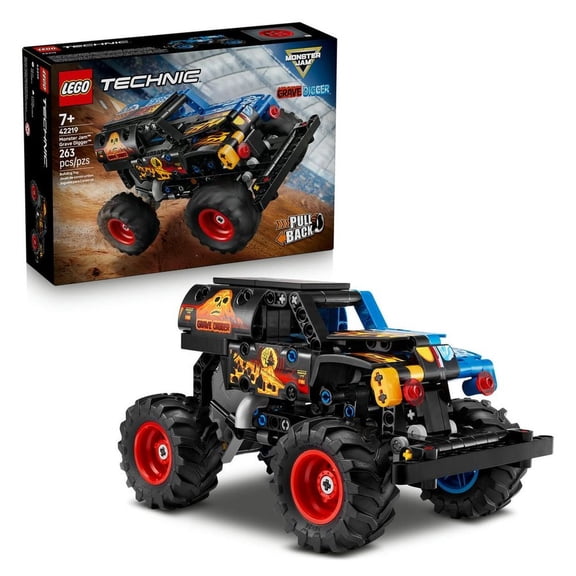 Set LEGO Technic Monster Jam Grave Digger Fuego y Hielo 42219