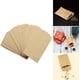 thumbnail image 2 of 120 piezas Bolsas de papel Kraft pequeñas 6x10cm Mini bolsas de papel Sobre Kraft Bolsas de joyería Bolsas planas para favores de fiesta Joyas caramelos Semillas de caramelo Xemadio LKX-0873, 2 of 7