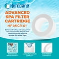 thumbnail image 2 of Hurricane 2 Pack HF-MICR-01 Advanced Pool and Spa Filter Cartridge Replacement, 2 of 7