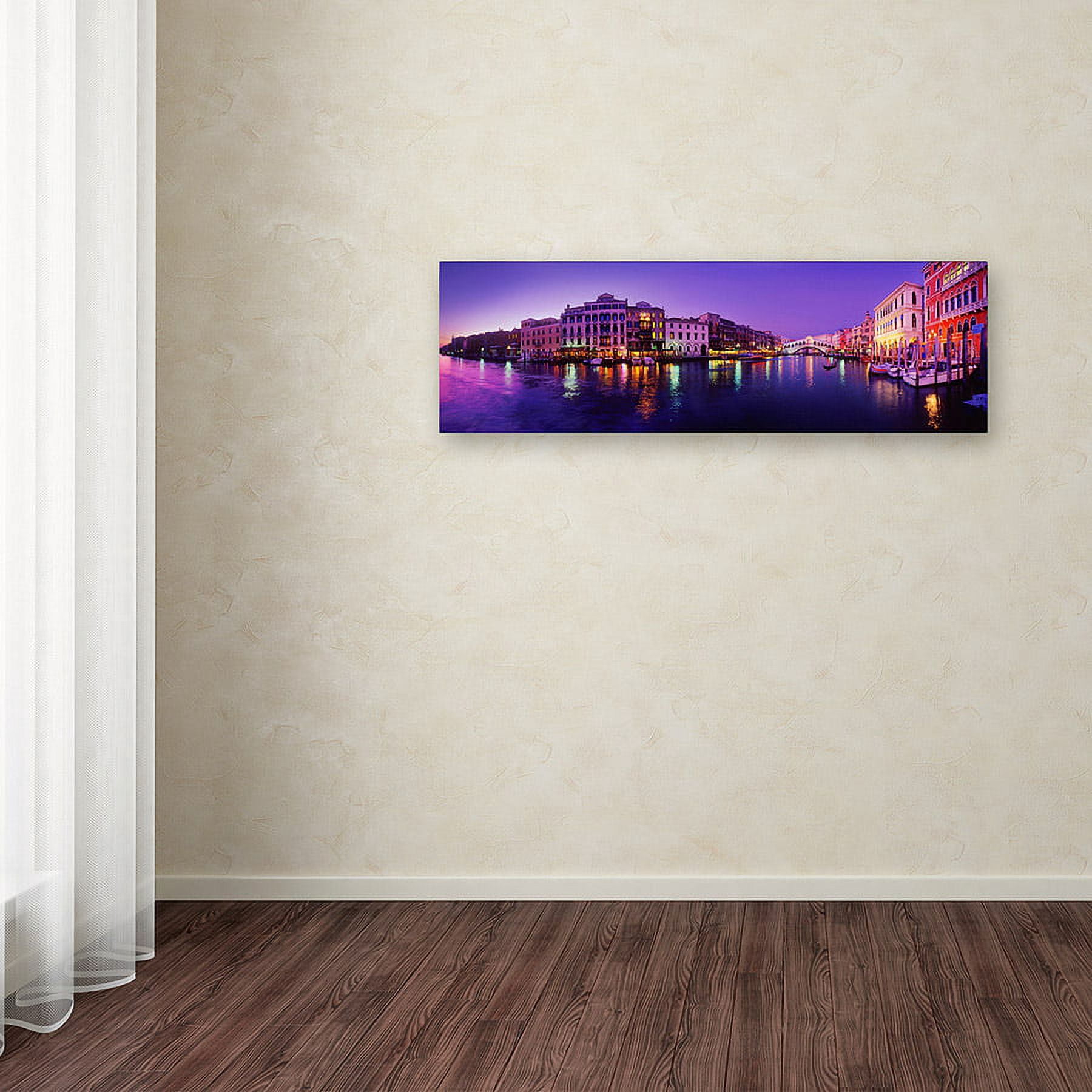 Trademark Fine Art "Grand Canal" Canvas Art by John Xiong
