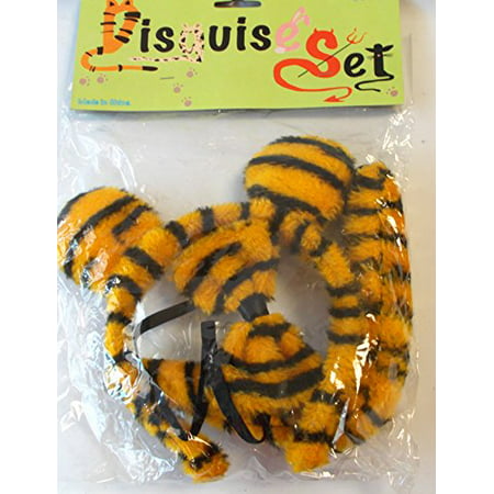 Kids Tiger Costume Accessory Set (3 Pieces)