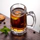 thumbnail image 5 of Juego de jarras de cerveza pesadas, jarras de vidrio de 11.1 oz con asa, vasos de cerveza para congelador, vasos para beber cerveza de 330 ml, jarra tradicional para bar, alcohol, bebidas, café, tés,, 5 of 5