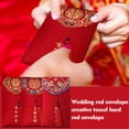 thumbnail image 6 of Red Envelope Chinese Traditional Double Happiness Red Pocket Lucky Money Hong Card Luc Accessories, Envelope Bao for Wedding, 6 of 10