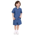 thumbnail image 2 of Wonder Nation Toddler Boys Chambray Shirt and Short Set, 2 Piece, Sizes 12M-5T, 2 of 6