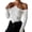 White, variant on Vedolay Women's Tops Casual Button Down Sweatshirts Long Sleeve Office Work Blouses Tops Black,L