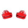 thumbnail image 4 of 2PCS Exhaust Bezels Red Fit For 2019 - 2023 Chevy Silverado GMC Sierra 1500, 4 of 4