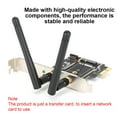 thumbnail image 4 of Pci-e 1x Un adaptador de expansión a-e CLAVE, wifi wireless wear desgaste contactación estable contacto pci-e con el medio ambiente con tarjeta de adaptador ngff m.2 para winxp, 4 of 7