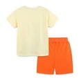 thumbnail image 4 of Toddler Baby Boy Summer Outfit Short Sleeve T Shirt Top Casual Shorts Set Clothes 6 12 18 24 Month, Size 2 Y, 4 of 6