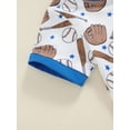 thumbnail image 6 of Bagilaanoe Newborn Baby Boy One-pieces Star Print Short Sleeve Jumpsuit 3M 6M 12M 18M Infant Romper Summer Casual Clothing, 6 of 8