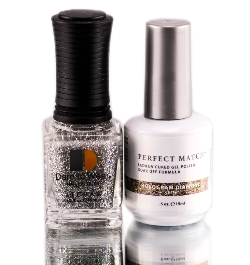 Gel Polish: Lechat Nobility Perfect Match Nail Polish Gel (Color : 59 - Halogram Diamond)