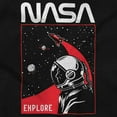 thumbnail image 2 of NASA Worm Logo Outer Space Astronaut Women's T Shirt Ladies Tee Brisco Brands S, 2 of 3