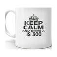 thumbnail image 2 of LEXUS IS 300 Keep Calm and Drive Coffee Tea Ceramic Mug Office Work Cup Gift 11 oz, 2 of 3