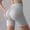 Gray legging shorts for Fashion Women, variant on ATOYSOY Women's Yoga Legging Shorts Pockets Athletic Pants Trendy Casual Trousers Teens Girls Activewear High Waist Summer Tight Running Sports Gym Clothes Green