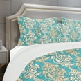 thumbnail image 4 of Designart 'Arabesque Pattern' Oriental Duvet Cover Set, 4 of 4