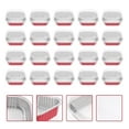 thumbnail image 3 of Foil Baking Cups Aluminum Pans Cupcake Lids Cup Pudding Containers Dessert Mold Cake Disposable Tin Liners Lid Square, 3 of 7