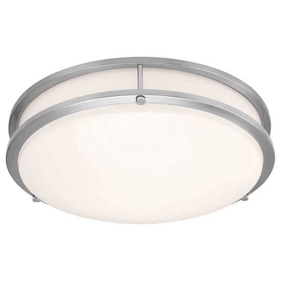 Access Lighting LED Flush Mount in Brushed Steel Color