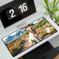 thumbnail image 3 of Welcome Fall Western Cowboy Labrador Retriever Enjoys Majestic Autumn Desk Mat Full Keyboard Mouse Pad Lab Dog Lover Gifts Large Mousepad - 01007, 3 of 5