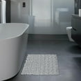 thumbnail image 5 of ANMINY Square Bath Shower Tub Mat 21 x 21 in Non-Slip Stall Mat with Suction Cups with Drain Holes, 5 of 5